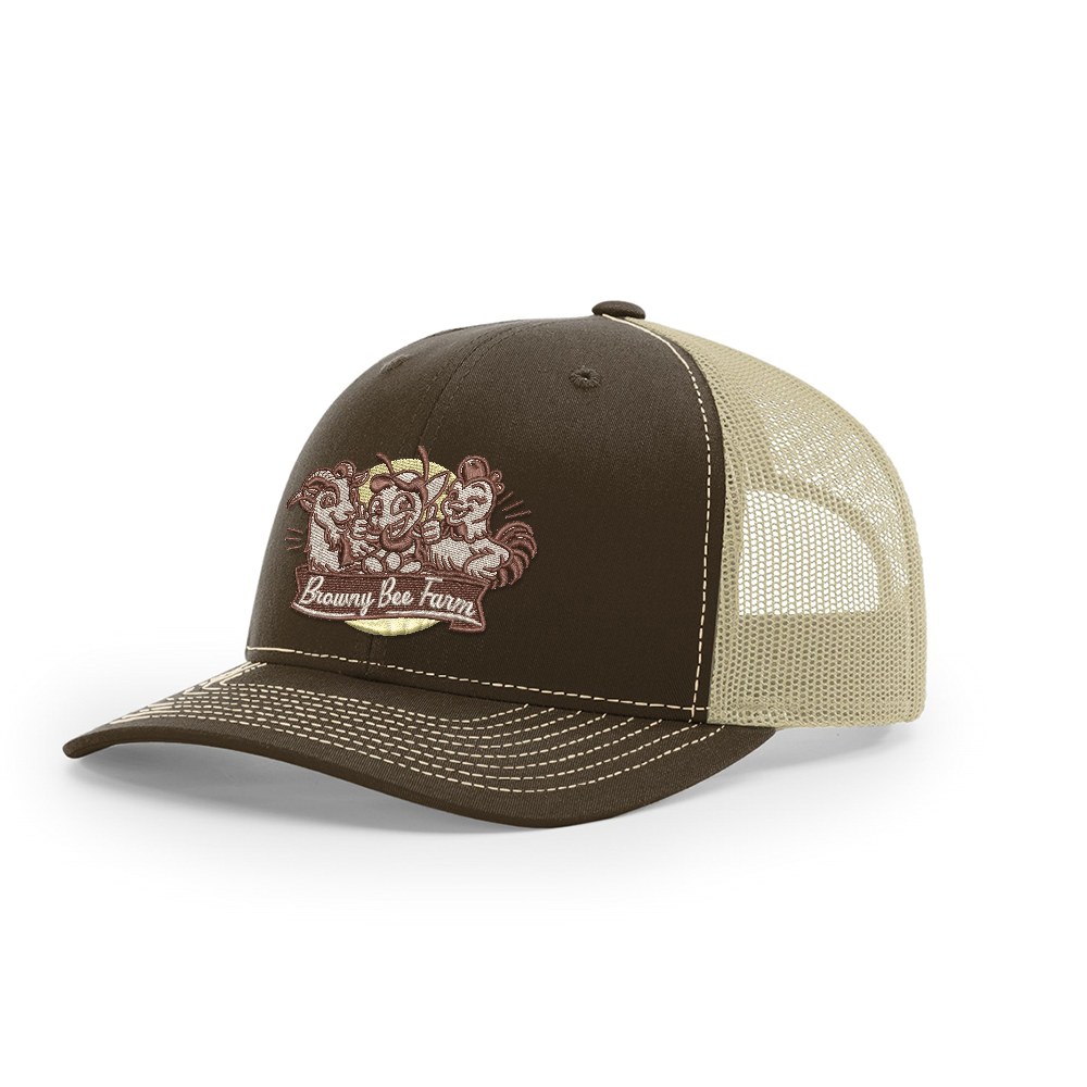 Browny Bee Farm Trucker Hat