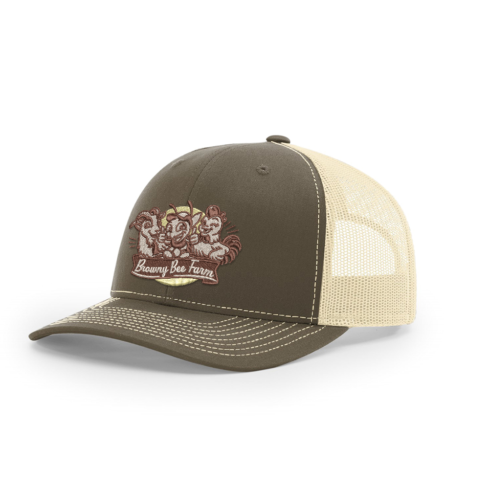 Browny Bee Farm Trucker Hat