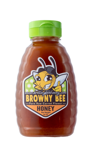 
            
                Load image into Gallery viewer, Browny Bee Carrot Flower Honey
            
        