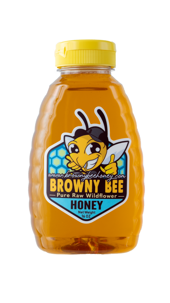 Browny Bee Wildflower Honey