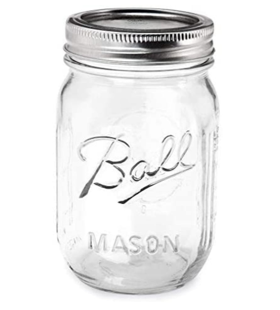
            
                Load image into Gallery viewer, Ball Regular Mouth Mason Jar with Lid and Bands
            
        