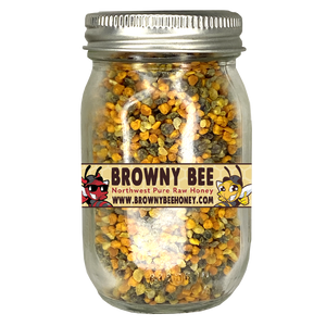 
            
                Load image into Gallery viewer, BROWNY BEE HONEY POLLEN 8 OZ.
            
        